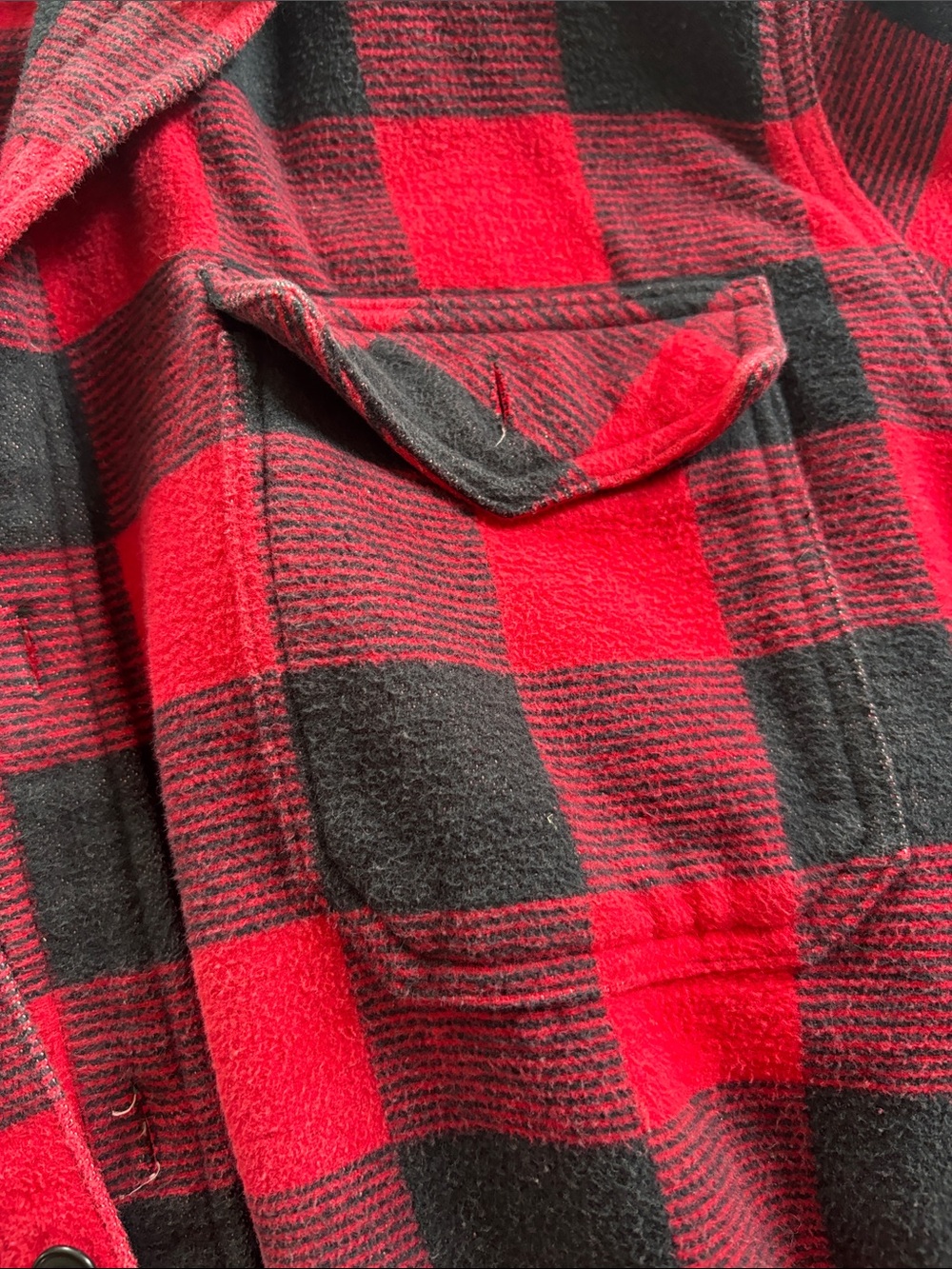 Dakota Men's Red and Black Buffalo Plaid Jacket - 2XL - Picture 5 of 9